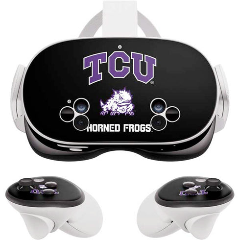Texas Christian University TCU Horned Frogs Logo Meta Quest 3S Skin