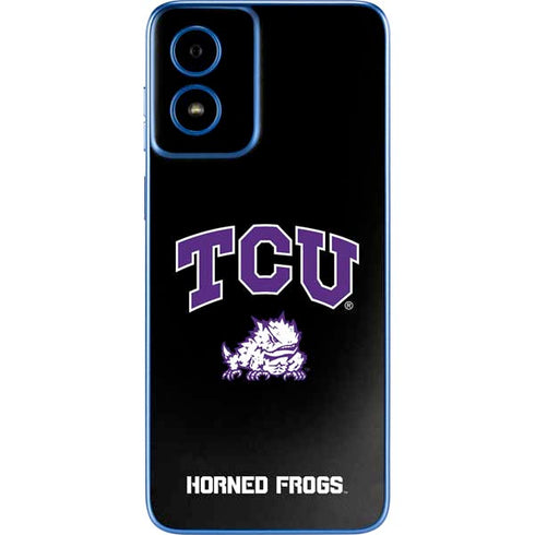Texas Christian University TCU Horned Frogs Logo Moto G Play 4G (2024) Skin
