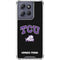 Texas Christian University TCU Horned Frogs Logo Moto G Power 5G (2025) Clear Case