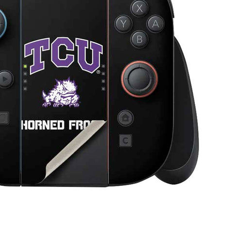 Texas Christian University TCU Horned Frogs Logo Nintendo Switch 2 (2025) Joy-Con Controller Skin