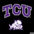 Texas Christian University TCU Horned Frogs Logo PlayStation 4 Gold Wireless Headset Skin