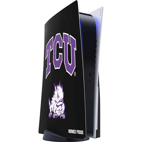 Texas Christian University TCU Horned Frogs Logo PlayStation PS5 Skins