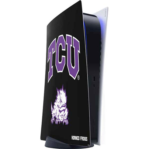 Texas Christian University TCU Horned Frogs Logo PlayStation PS5 Skins