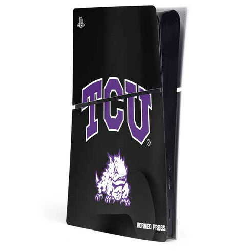 Texas Christian University TCU Horned Frogs Logo PlayStation PS5 Skins