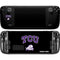 Texas Christian University TCU Horned Frogs Logo Steam Deck Handheld Gaming Computer OLED Skin