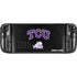 Texas Christian University TCU Horned Frogs Logo Steam Deck Handheld Gaming Computer OLED Skin