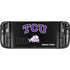 Texas Christian University TCU Horned Frogs Logo Steam Deck Handheld Gaming Computer Skin