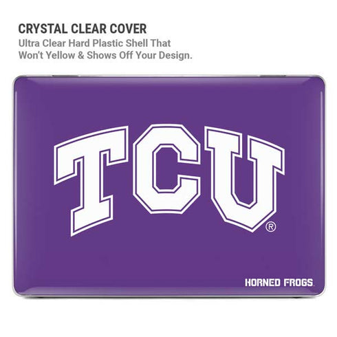 Texas Christian University TCU Horned Frogs MacBook Pro 14in (2021-24) Case plus Skin