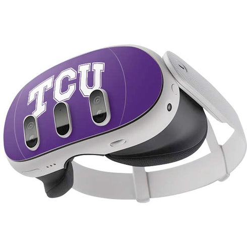 Texas Christian University TCU Horned Frogs Meta Quest 3 Skin