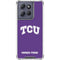Texas Christian University TCU Horned Frogs Moto G 5G (2025) Clear Case