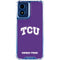 Texas Christian University TCU Horned Frogs Moto G Play 4G (2024) Clear Case