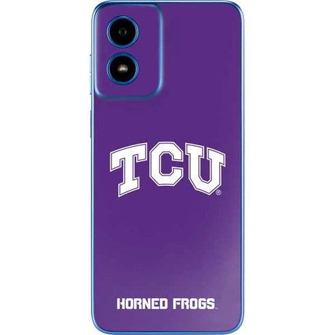 Texas Christian University TCU Horned Frogs Moto G Play 4G (2024) Skin