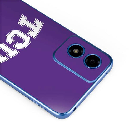 Texas Christian University TCU Horned Frogs Moto G Play 4G (2024) Skin