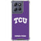 Texas Christian University TCU Horned Frogs Moto G Play 5G (2025) Clear Case