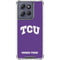Texas Christian University TCU Horned Frogs Moto G Power 5G (2025) Clear Case