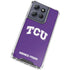 Texas Christian University TCU Horned Frogs Moto G Power 5G (2025) Clear Case