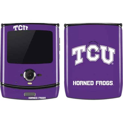 Texas Christian University TCU Horned Frogs Motorola RAZR Skin