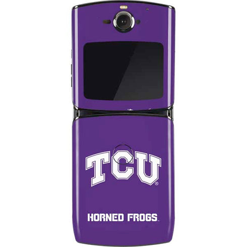 Texas Christian University TCU Horned Frogs Motorola RAZR Skin