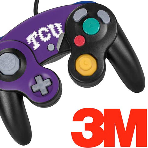 Texas Christian University TCU Horned Frogs Nintendo GameCube Controller Skin