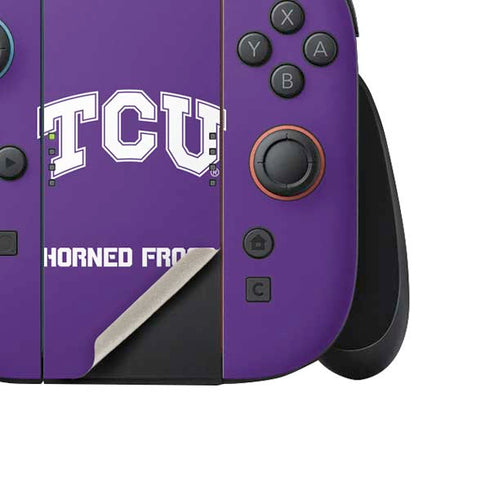 Texas Christian University TCU Horned Frogs Nintendo Switch 2 (2025) Joy-Con Controller Skin