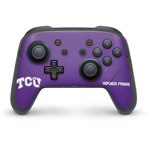 Texas Christian University TCU Horned Frogs Nintendo Skins