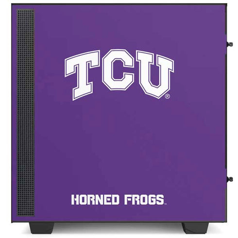 Texas Christian University TCU Horned Frogs NZXT H510 Compact ATX Mid-Tower Case Skin