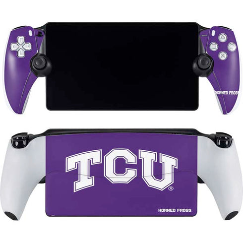 Texas Christian University TCU Horned Frogs PlayStation Portal Remote Player Skin