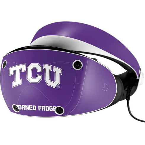 Texas Christian University TCU Horned Frogs PlayStation VR2 Skin