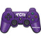 Texas Christian University TCU Horned Frogs PS3 Dual Shock wireless controller Skin