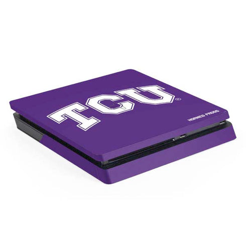 Texas Christian University TCU Horned Frogs PS4 Slim Skin
