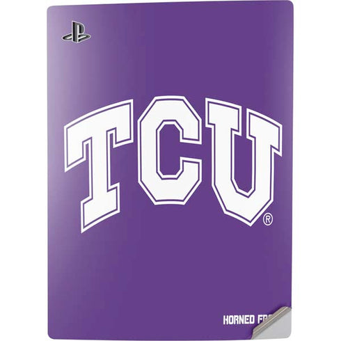 Texas Christian University TCU Horned Frogs PS5 Digital Edition Console Skin