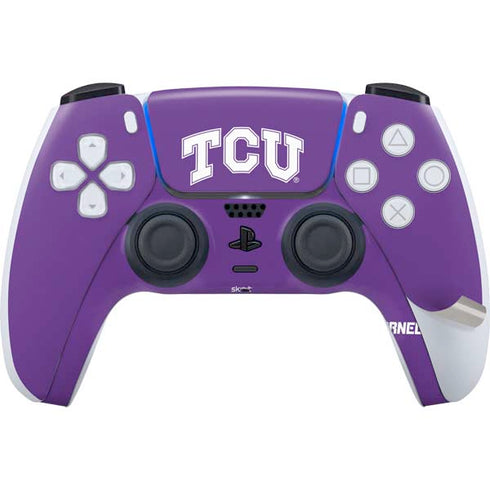 Texas Christian University TCU Horned Frogs PS5 Pro Bundle Skin