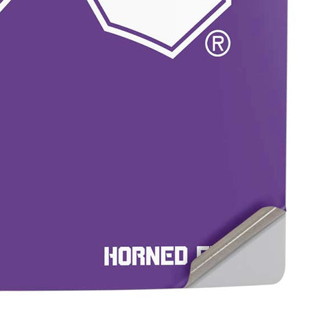 Texas Christian University TCU Horned Frogs PS5 Pro Disk Console Skin