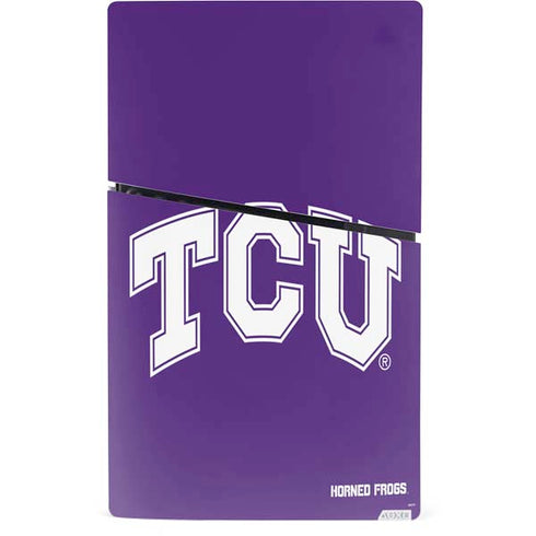 Texas Christian University TCU Horned Frogs PS5 Slim Digital Edition Console Skin