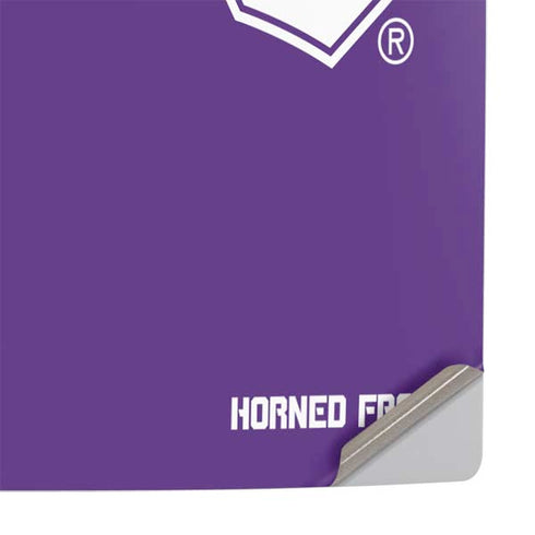 Texas Christian University TCU Horned Frogs PS5 Slim Digital Edition Console Skin