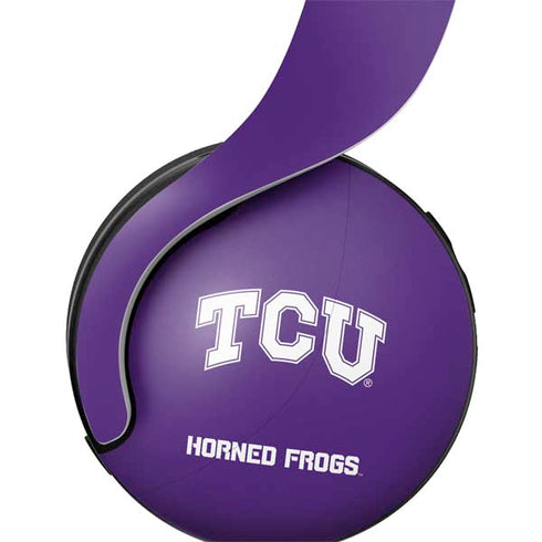Texas Christian University TCU Horned Frogs PULSE 3D Wireless Headset for PS5 Skin