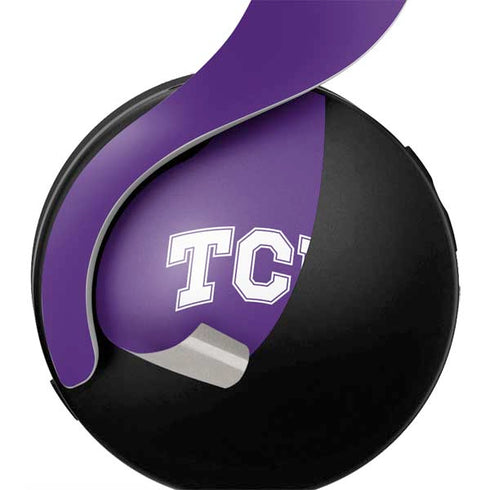 Texas Christian University TCU Horned Frogs PULSE 3D Wireless Headset for PS5 Skin