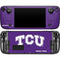 Texas Christian University TCU Horned Frogs Steam Deck Handheld Gaming Computer OLED Skin