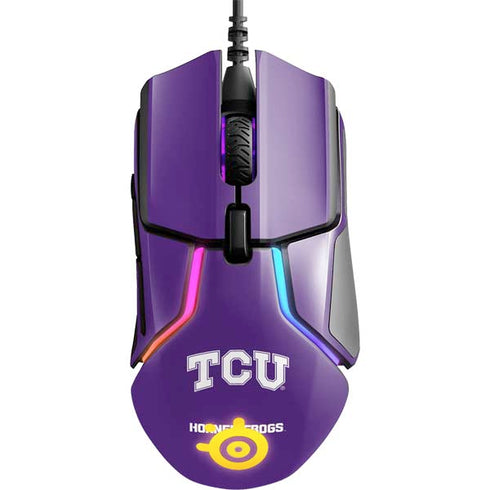 Texas Christian University TCU Horned Frogs SteelSeries Rival 600 Gaming Mouse Skin