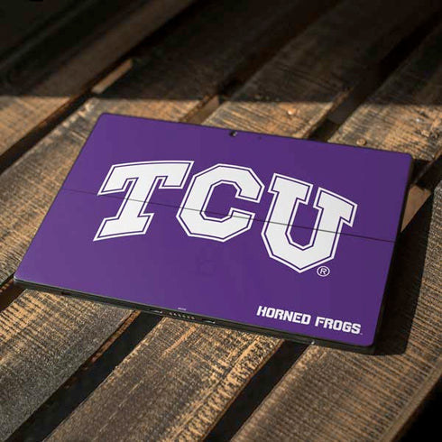 Texas Christian University TCU Horned Frogs Surface Pro 7 Skin