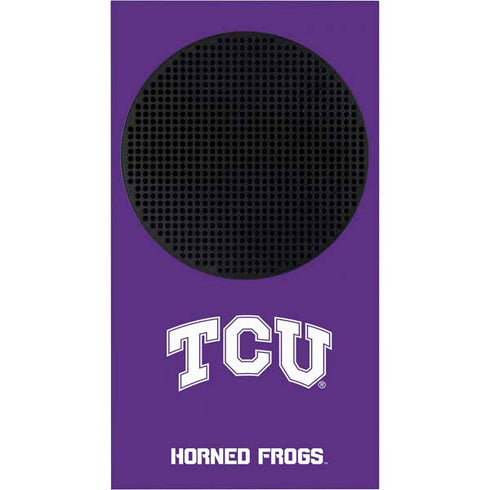 Texas Christian University TCU Horned Frogs Xbox Series S Console Skin