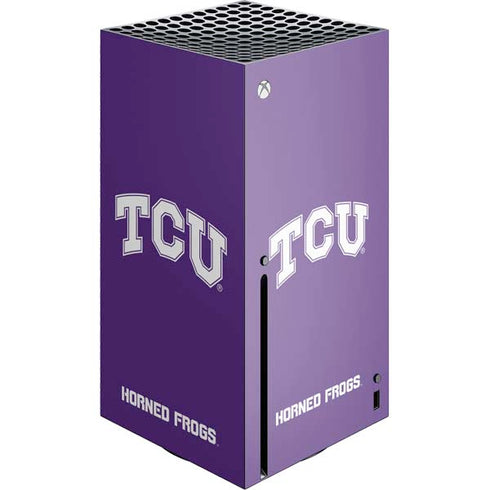 Texas Christian University TCU Horned Frogs Xbox Series X Skins