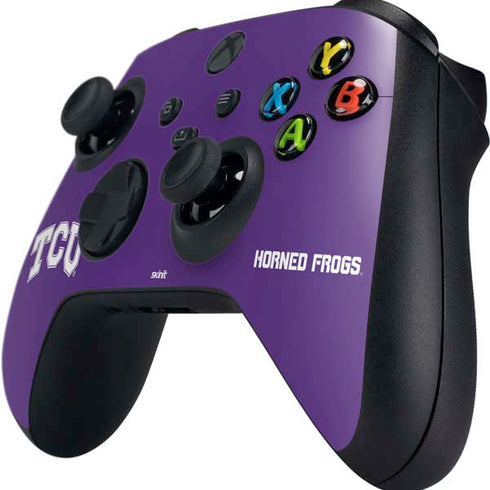 Texas Christian University TCU Horned Frogs Xbox Series X Controller Skin