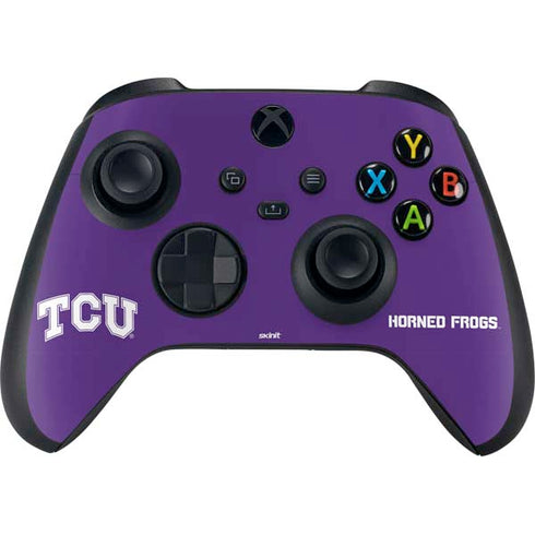 Texas Christian University TCU Horned Frogs XBox Series X Digital Edition Bundle Skin