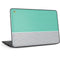 Teal and Grey Stripes HP Chromebook Skin