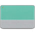 Teal and Grey Stripes HP Chromebook Skin