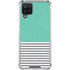 Teal and Grey Stripes Galaxy Cases