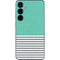 Teal and Grey Stripes Galaxy A16 5G Skin