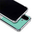 Teal and Grey Stripes Galaxy A36 5G Clear Case