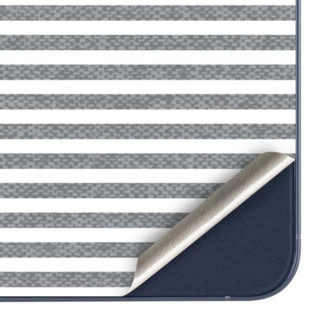 Teal and Grey Stripes Galaxy A36 5G Skin